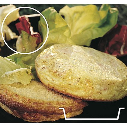 Silikónová forma GN 1/2, 5x kruh s priemerom 102 mm | CONTACTO, 6687/102