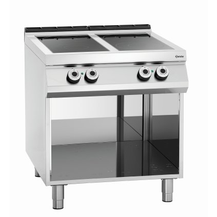 Sklokeramický sporák 4 varné zóny, 800x900x900 mm | BARTSCHER, 296421