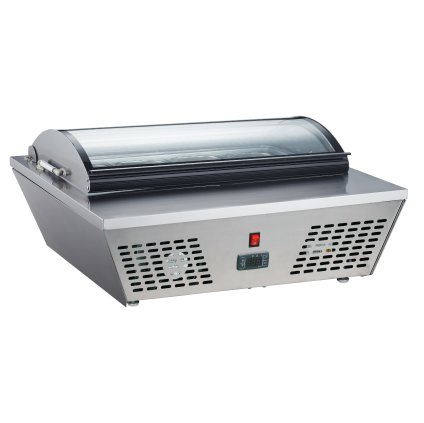 74891 stolni chladici vitrina 8xgn 1 6 100mm 67 l 767x612x328 mm technica cold line