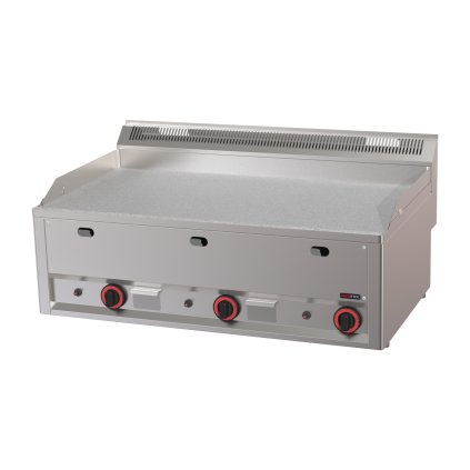 75431 grilovaci deska 97x48 plynova durable chrom hladka bez podestavby redfox fthc 90 gl