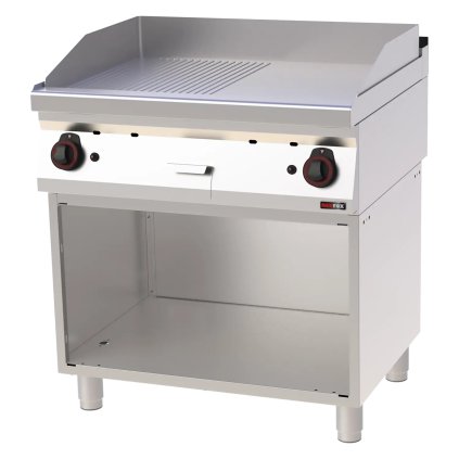 75782 grilovaci deska 80x51 plynova kombinovana s podestavbou redfox fthr 70 80 g