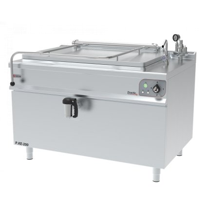 Elektrický varný kotol hranatý, dvojplášťový 200 l | GASTROHAAL, P.KE-200