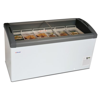 Pultová mraznička, posuv. oblé veko | Elcold Focus 151 GREY