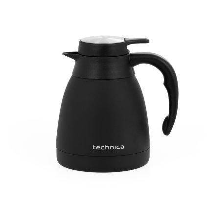 86039 stolni termoska s tlacitkem 1 l technica black series