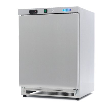 8088 mraznicka 200 l 2 pevne police nerezova ocel maxima 9405005