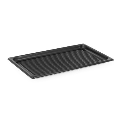 96062 grilovaci plech ryhovany gn 1 1 hlinikovy s povrchovou upravou teflon xtra technica gold line