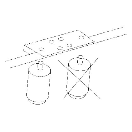 Zlučovač nôh, nahrádza 2 susedné nohy iba jednou | RM - SIA-7/9