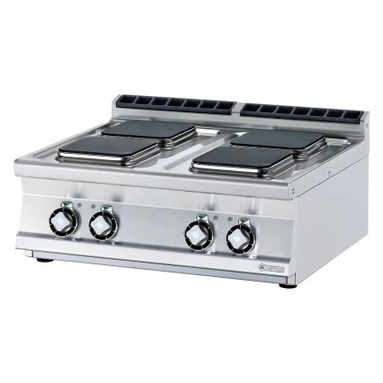 Sporák elektrický 4x platnička bez podstavby 400 V | RM - PCQT-78ET