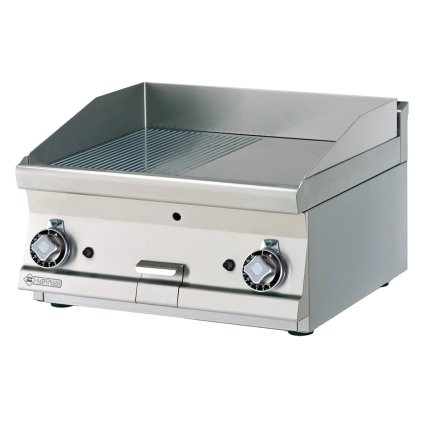 Grilovacia doska 60x45 plynová kombinovaná bez podstavy | RM - FTLRT-66G