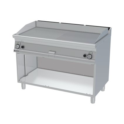 Grilovacia doska 116x51 plynová kombinovaná s podstavbou | RM - FTLR-712G