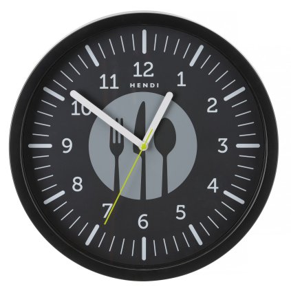 113258 nastenne hodiny hendi designed by robert bronwasser cerna 356x h 45mm