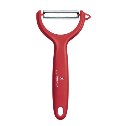 115208 skrabka na rajcata a kiwi se zoubkovanym ostrim victorinox cervena