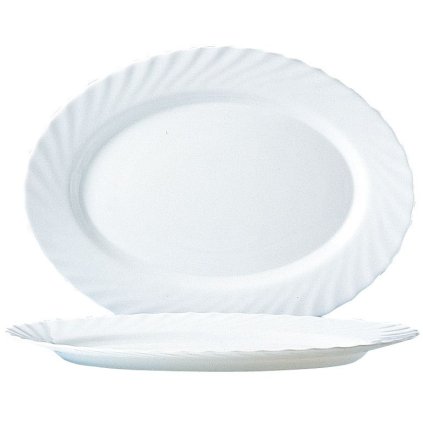 116819 ovalna servirovaci misa trianon arcoroc 350 mm bila 350x240x h 26mm