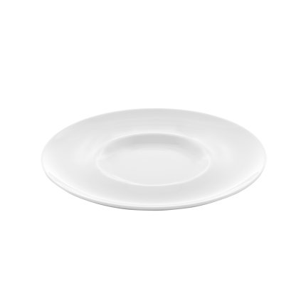 139025 melky talir se sirokym okrajem 310 mm bily fine dine bianco