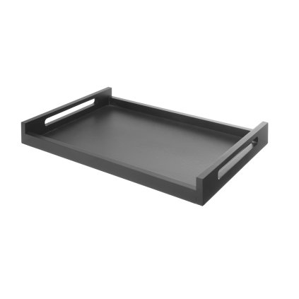 140339 podnos pro pokojove servisy dreveny cerny 603x402 mm fine dine 505113