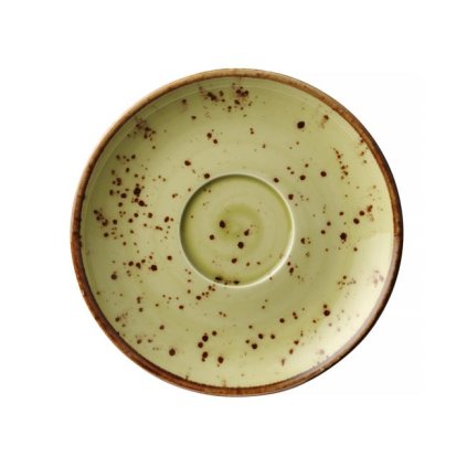 145847 kulaty talir o prumeru 140 mm olivovy fine dine earth colours olive