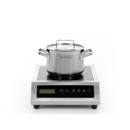 146099 set indukcni varic 3 5 kw stredni hrnec o objemu 4 4 l a prumeru 200 mm s poklici technica platinum line