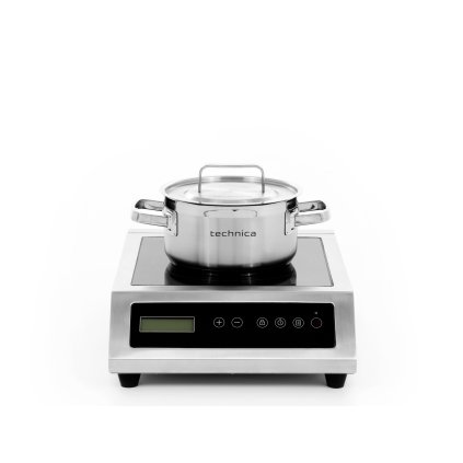 146126 set indukcni varic 3 5 kw nizky hrnec o objemu 3 3 l a prumeru 200 mm s poklici technica platinum line