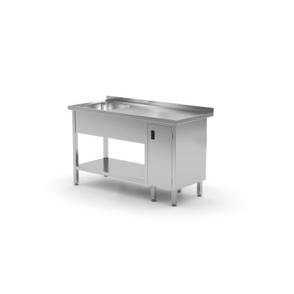 151787 stul s jednim umyvadlem levy se skrinkou a polici 1000x700x850 mm technica 217l1070