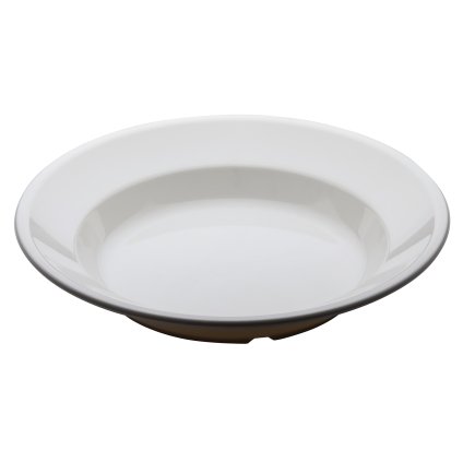 163964 hluboky talir 229 mm bily cambro nadobi