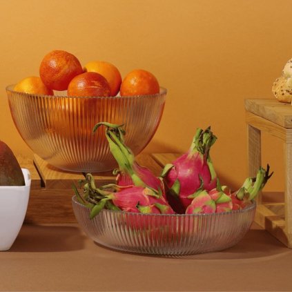 166208 misa 2 l 250 mm transparentni fine dine aura