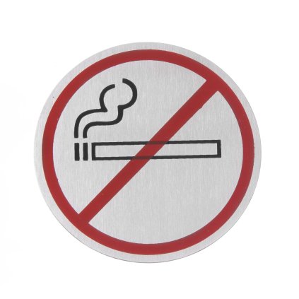 Samolepiaci informačný štítok zákaz fajčenia | HENDI, 663790