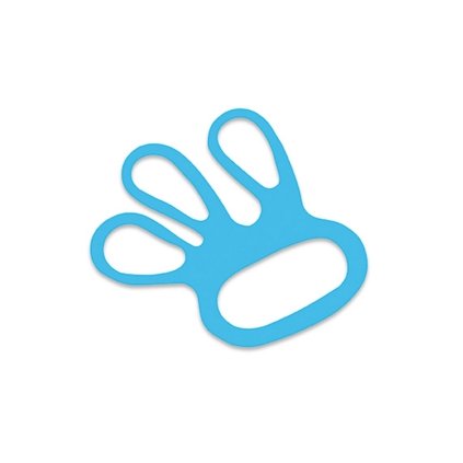 138221 kovove stahovaky rukavic 100 kusu modre giesser 9594