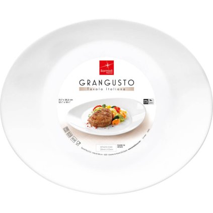141380 ovalny steakovy talir 315x260 mm stalgast grangusto