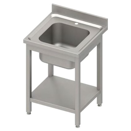 169385 stul s jednim drezem a polici 600x700x850 mm stalgast 984457060