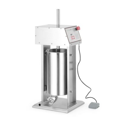 Plnička na klobásy elektrická, obj. 15 l, 15L, 230V/60W, 450x350x(H)750mm | HENDI, 282083