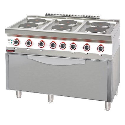15341 plynovy sporak 6 horak s elektrickou troubou kromet 700 ke 6 pe 3
