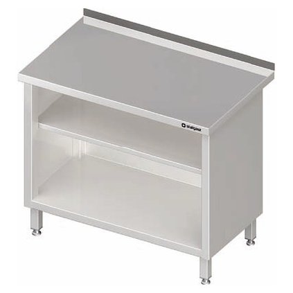 24764 stul pristenny uzavreny se dvema policemi 1500x600x850 mm stalgast 980136150