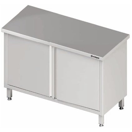 Centrálny stôl s krídlovými dverami 900x700x850 mm | STALGAST, 980177090