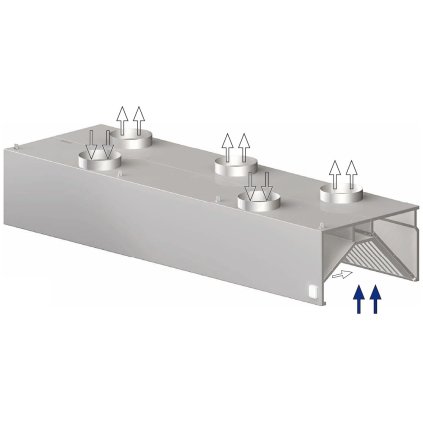 33872 indukcni digestor nastenna skrinova 2600x1100x450 mm stalgast 9821211260