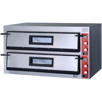 42659 dvoukomorova pizza pec 2x9 pizza 360 mm stalgast 781712
