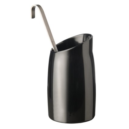 43451 dzbanek z melaminu 1 l cerny aps casual