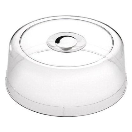 45530 poklop na tacy a etazery s chromovanym uchytem prumer 300 mm aps 06512