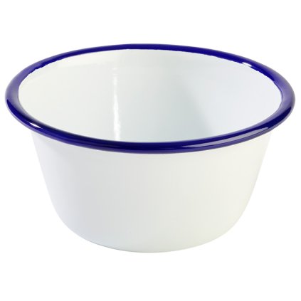 47597 hrnek smaltovany 0 5 l bilo modry aps enamelware