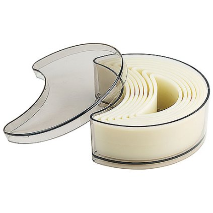 54593 vykrajovatka plastove mesic prumer 70x20 120x70 mm sada 7 kusu contacto 1227 007