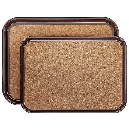 Protišmykový, korkový podnos 455x340x23 mm | CONTACTO, 3773/455