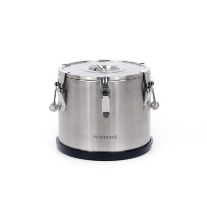 68723 termoska k preprave potravin 15 l z nerezove oceli s podstavcem z umele hmoty prestona p59115
