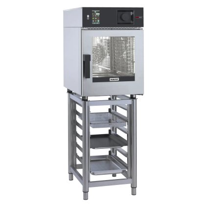 77372 konvektomat mini elektricky 6x gn 2 3 automaticke myti nastrik dotykovy ovladaci panel 5 400 v redfox msdbd 0623 e