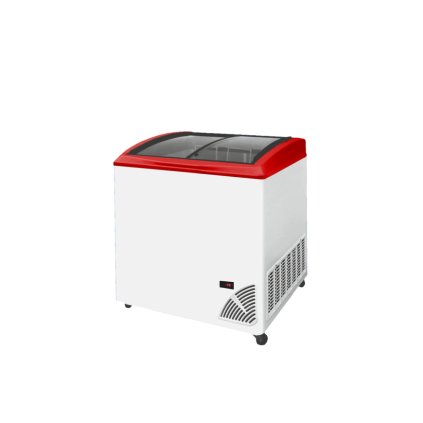 Pultová mraznička presklené oblé veko | ARO 206/2 Red Edge