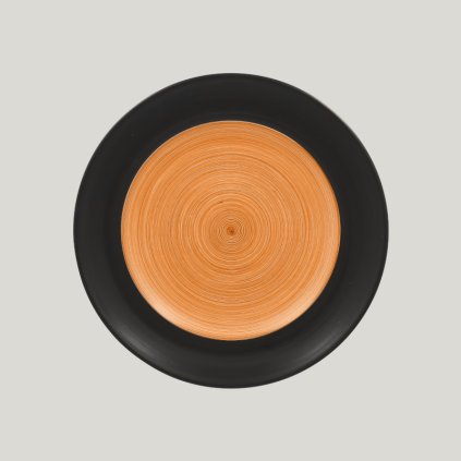 RAK Trinidad tanier plytký pr. 24 cm, oranžový | RAK Porcelain, TRCLFP24BC-12
