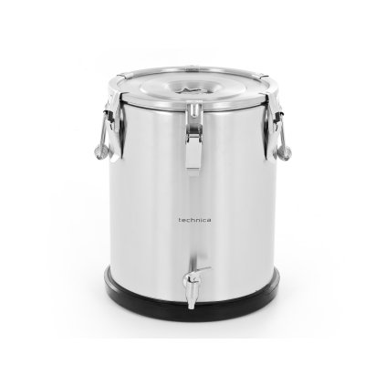 86027 varnice s kohoutkem 25 l z nerezove oceli a plastovym dnem technica gold line