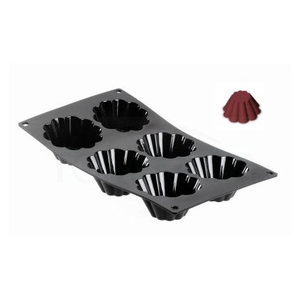 de Buyer Silikónová forma – bábovka 8 × 3,5 cm | D-1964-01| TOM, D-1964-01