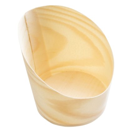 Pohárik bambusový šikmý 5,5 × 7 cm (25 ks)| TOM, V-30032