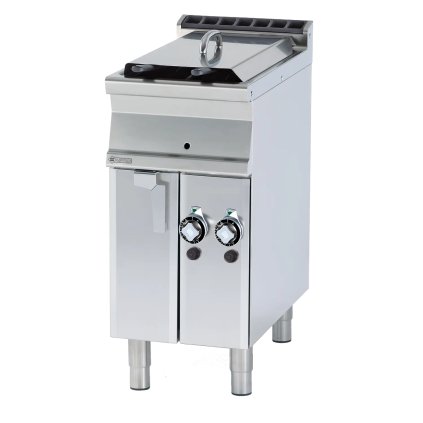 Fritéza plynová dvojitá 0,63 kW/l, 8+8 l s podstavbou | RM - F2/8-74G