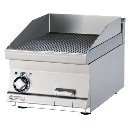 Grilovacia doska 40x45 elektrická ryhovaná bez podstavy 400 V | RM - FTRT-64ET