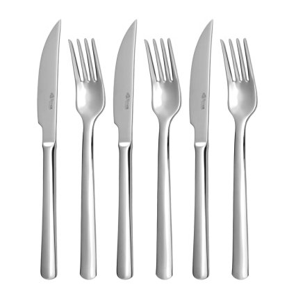 Jedálenský príbor PROGRES NOVA 6-dielna sada na pizzu | TONER, 6036S087